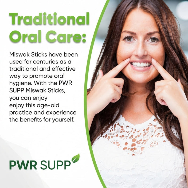 PWR SUPP™ Natural Toothbrush