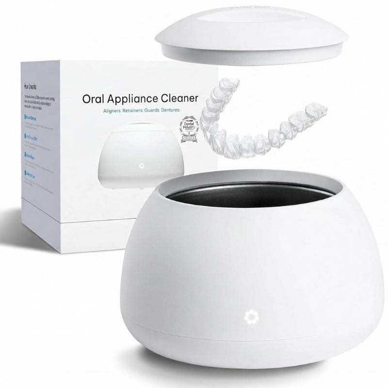 Ultrasonic Dental Appliance Cleaner