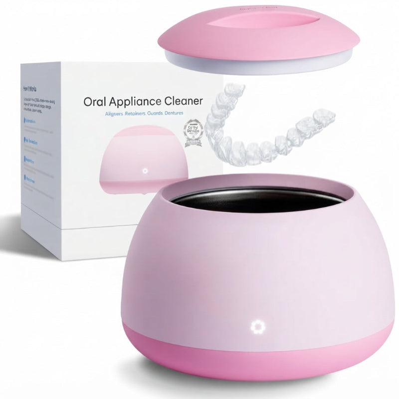 Ultrasonic Dental Appliance Cleaner
