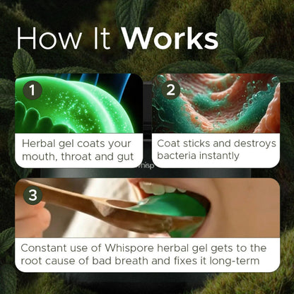 Anti-Bad Breath Herbal Gel