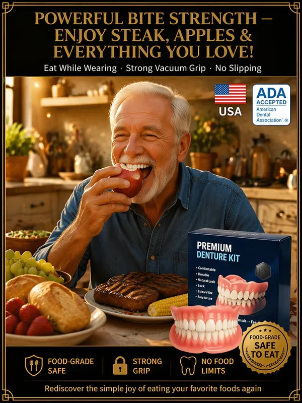ADA-certified complete dentures