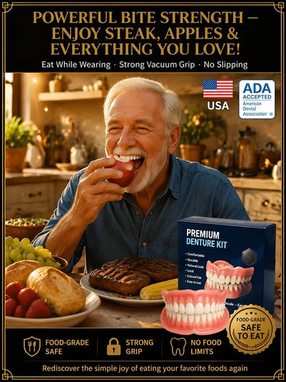 ADA-certified complete dentures