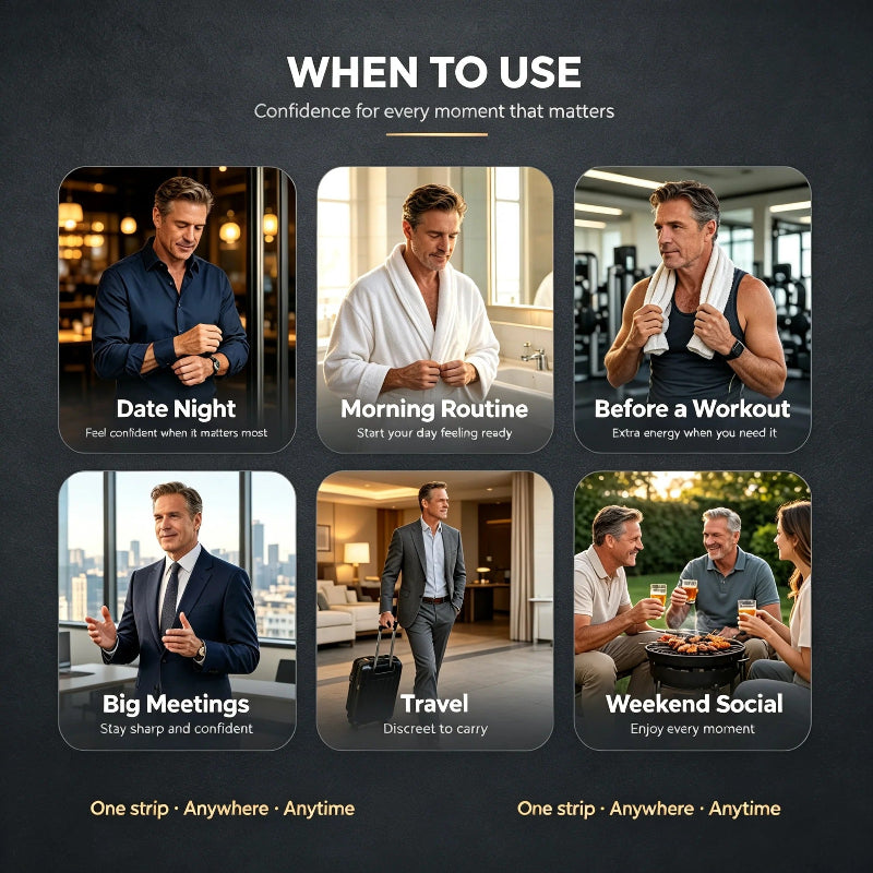 Men’s Vitality Oral Strips