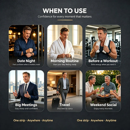 Men’s Vitality Oral Strips