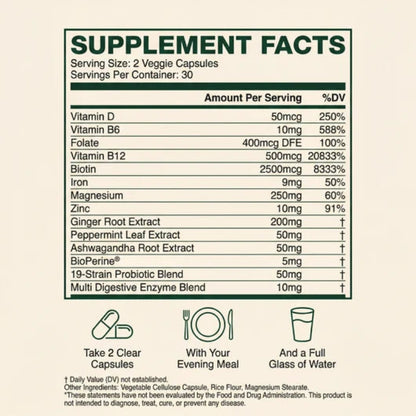 GLP-1 Digestive Support Capsules